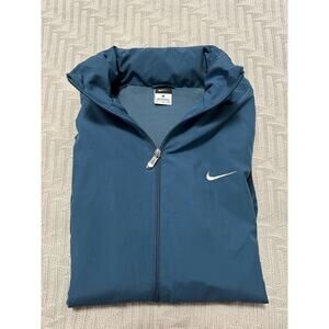 Nike french blue windbreaker light jacket size XL